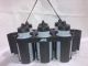 Plastic Carrier with 6 Wide Water Bottles